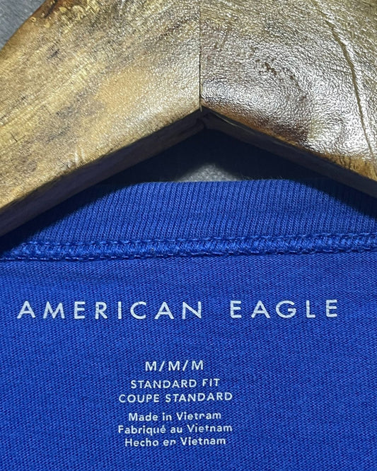 American Eagle Blue T Shirt For Men X Small