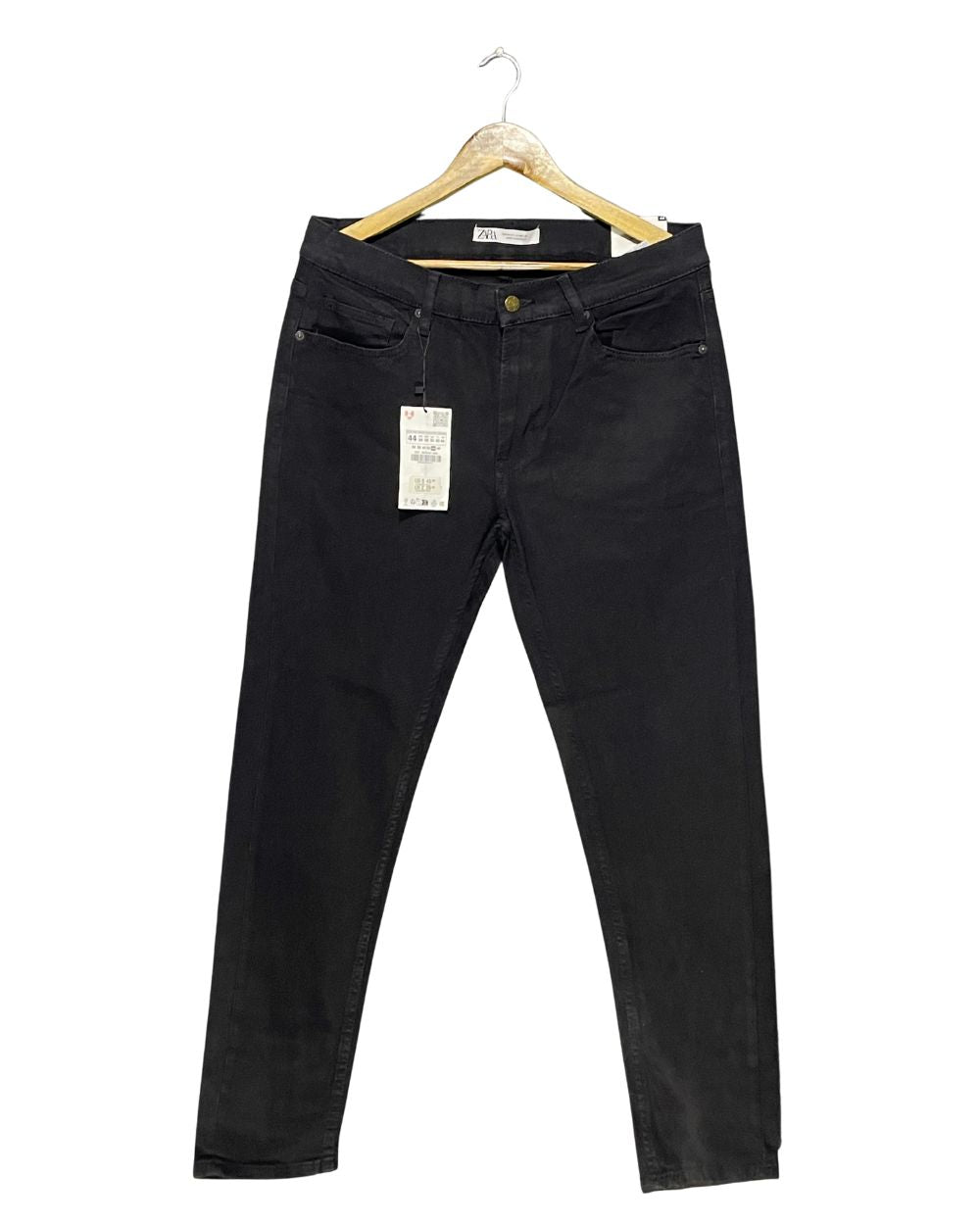 Zara Black Jeans For Men Large