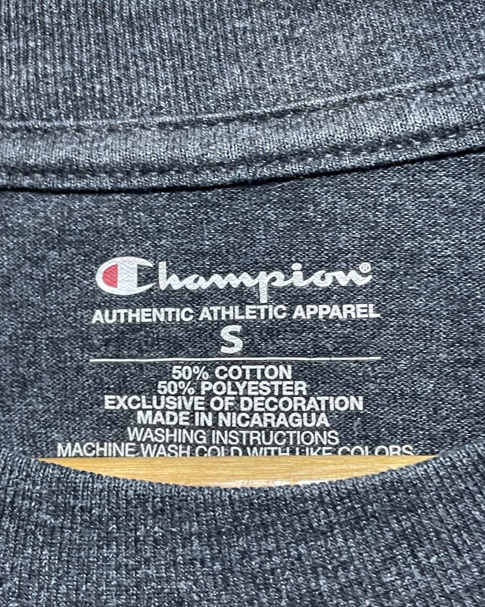 Champion Gray T Shirt For Men Small
