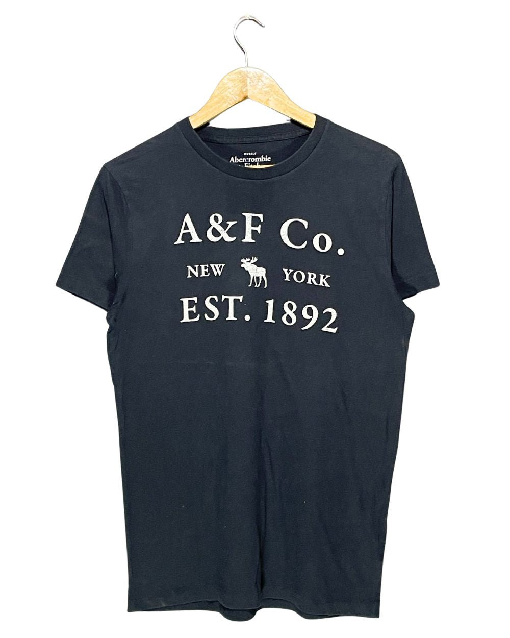 Abercrombie Black T Shirt For Men Small