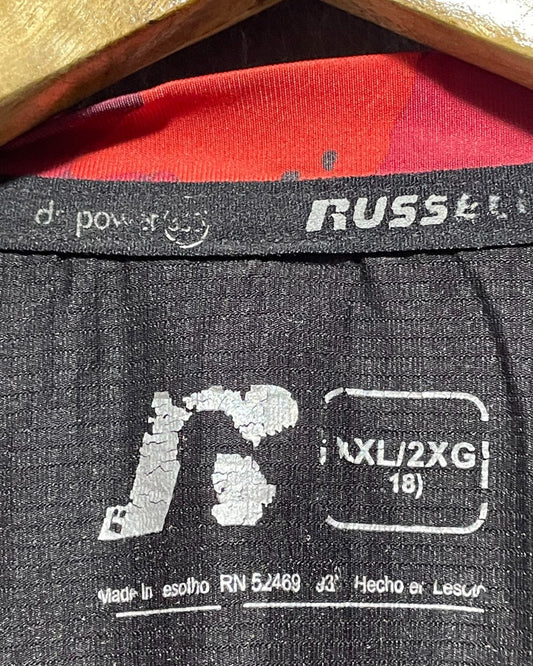 Russell Red Sport T Shirt For Men Small