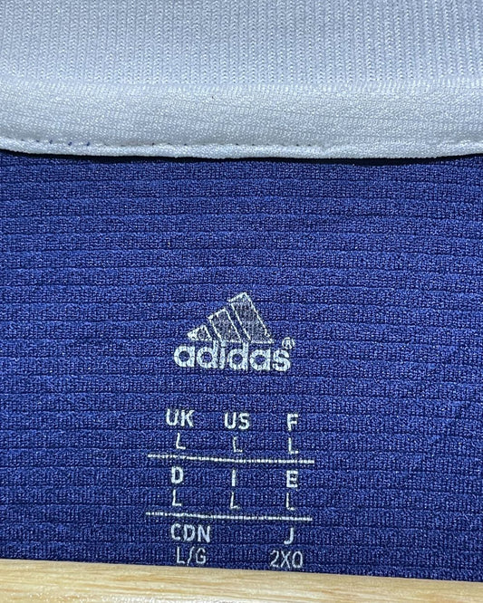 Adidas Blue Sports T Shirt For Men Medium