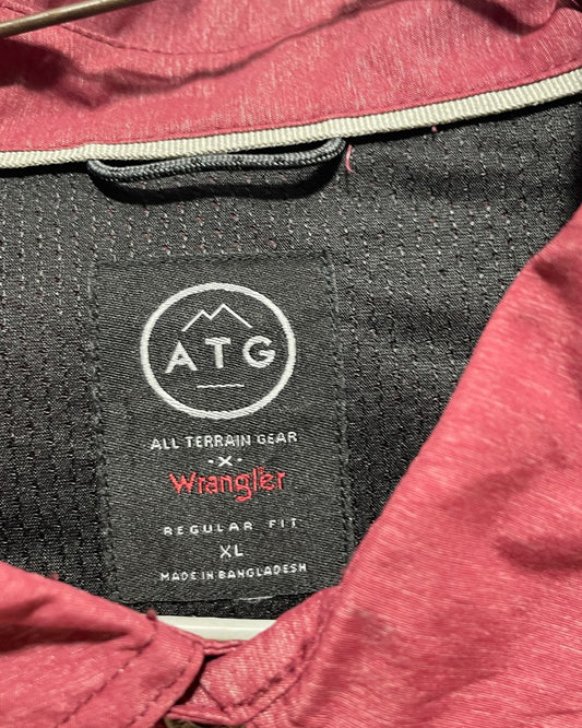 Wrangler Maroon Cotton Shirt For Men XXL