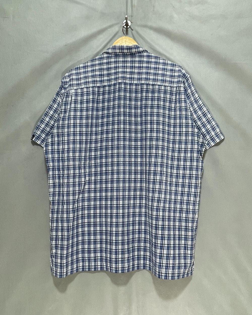 Aeropostale Blue Cotton Shirt For Men Large