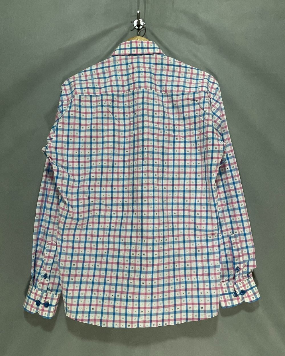 Jared Lang White Cotton Shirt For Men M