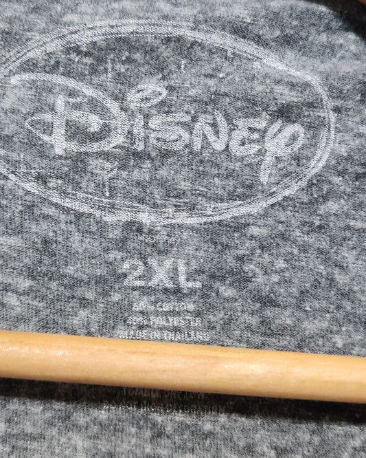 Disney Gray T Shirt For Men XXL