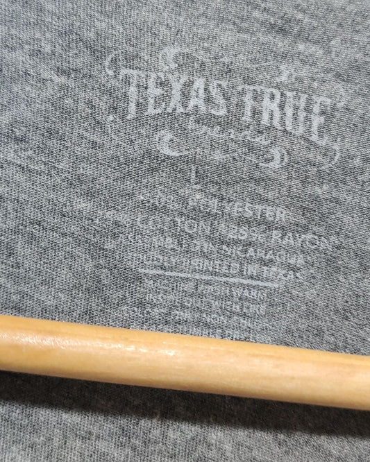 Texas True Gray T Shirt For Men M