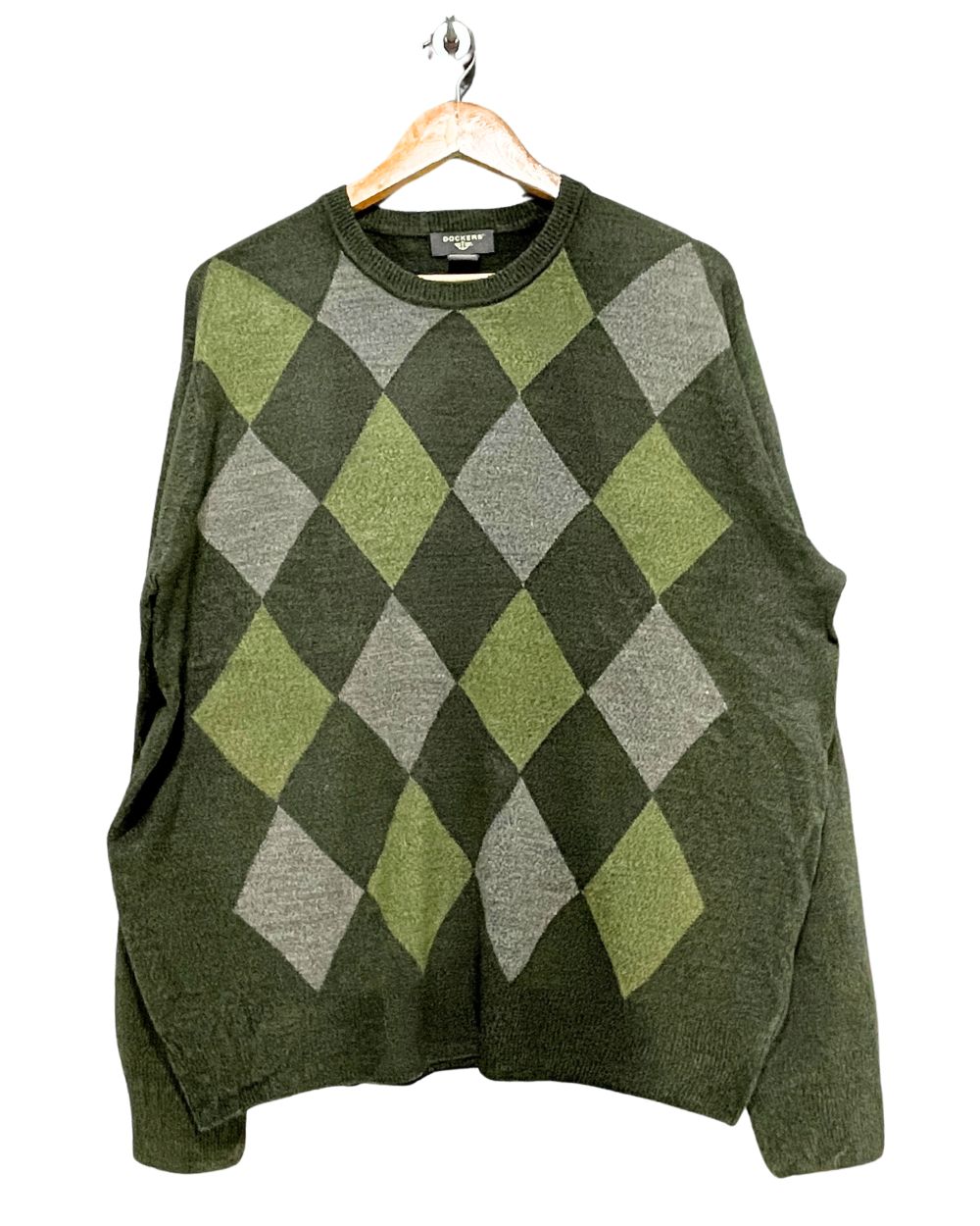 Dockers Green For Men Sweater L
