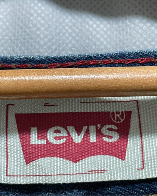 Levi's Blue Cotton Short For Kids 15 Years