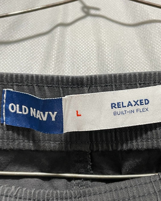 Old Navy Gray Cotton Short For Men Large