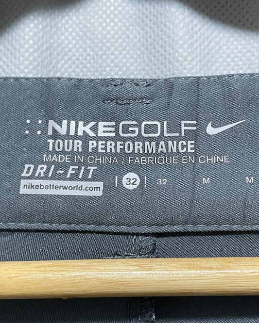 Nike Golf Gray Cotton Short For Men Medium