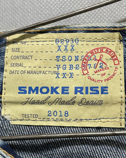 Smoke Rise Blue Denim Short For Men XL