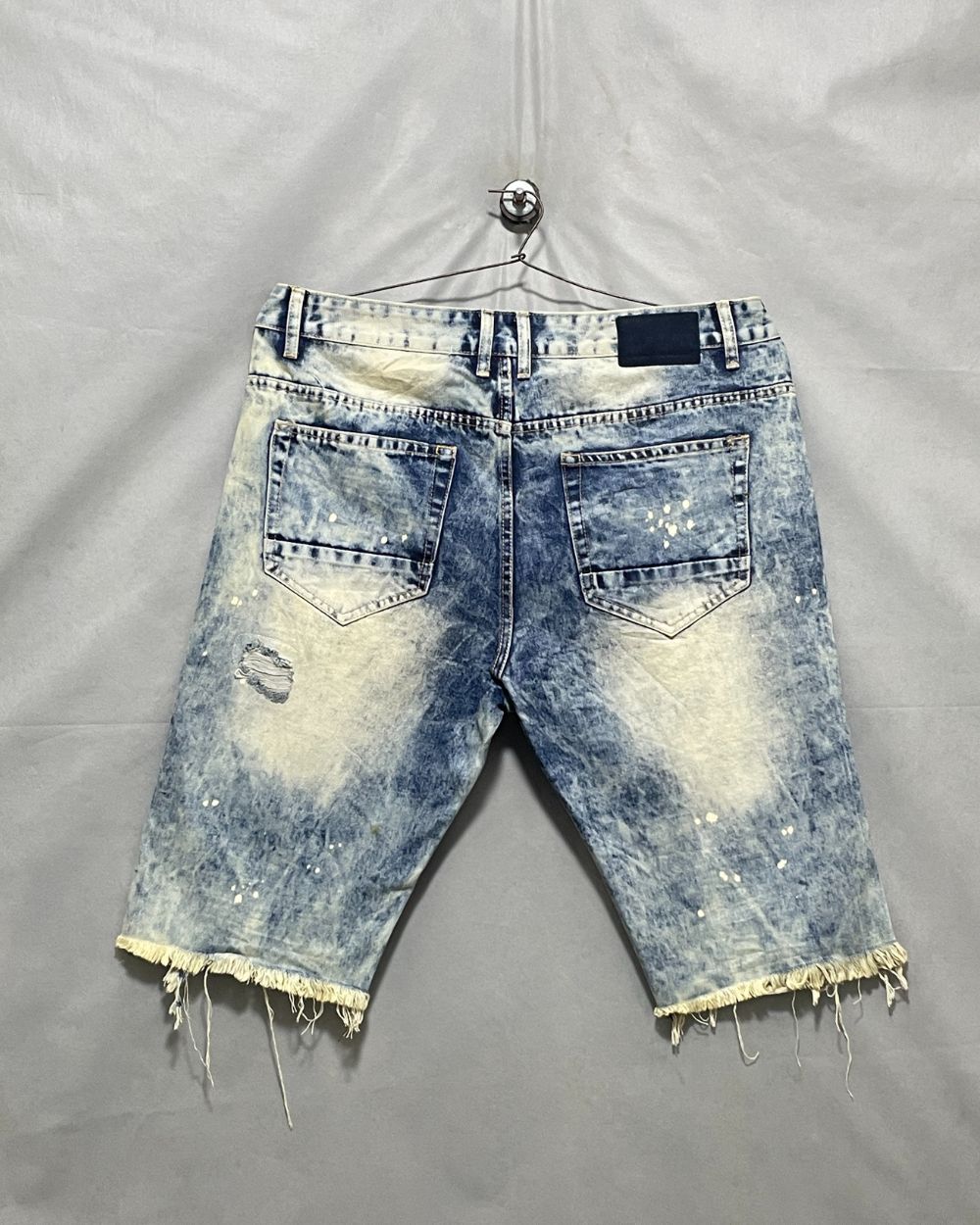 Smoke Rise Blue Denim Short For Men XL