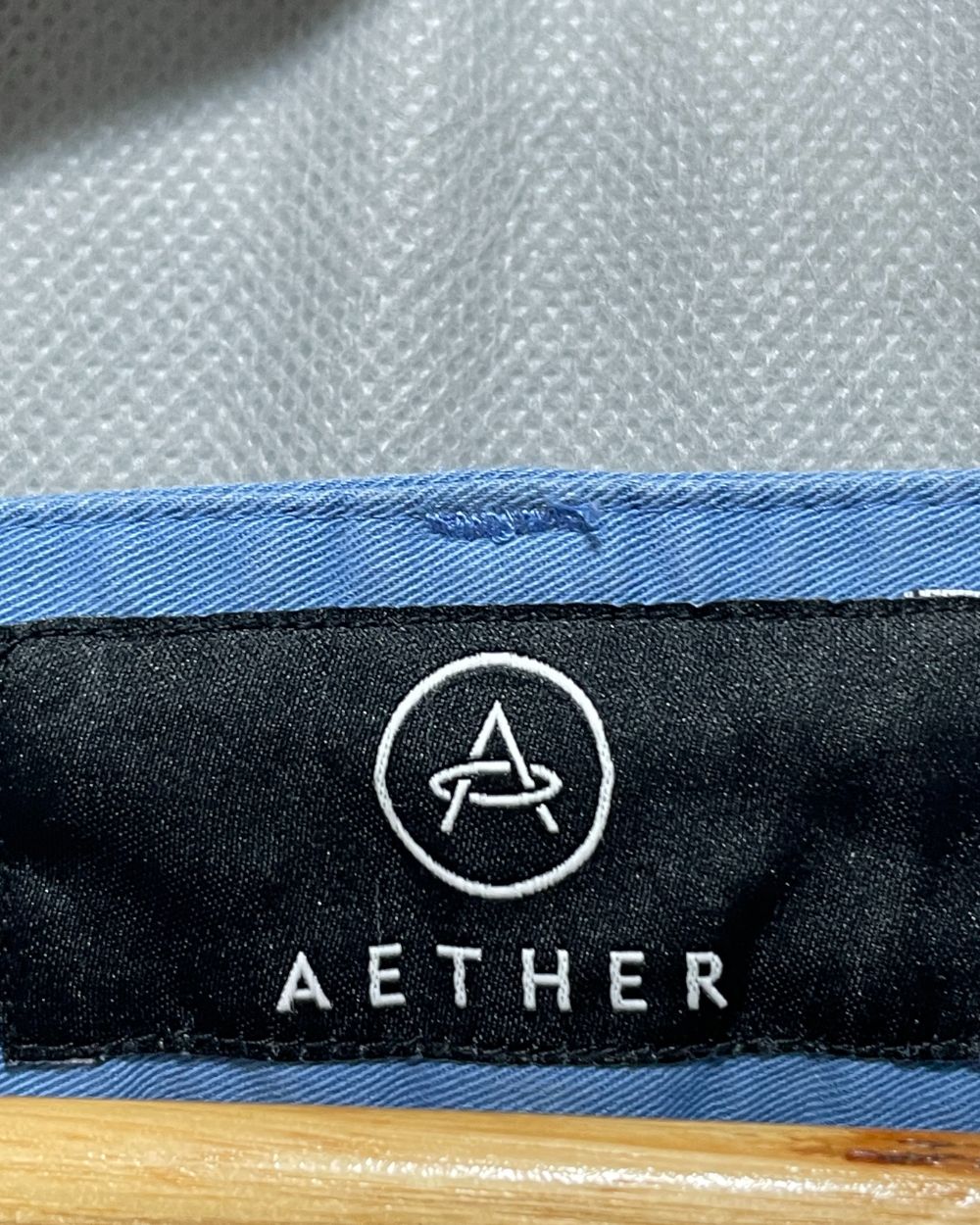 Aether Blue Cotton Short For Men Medium