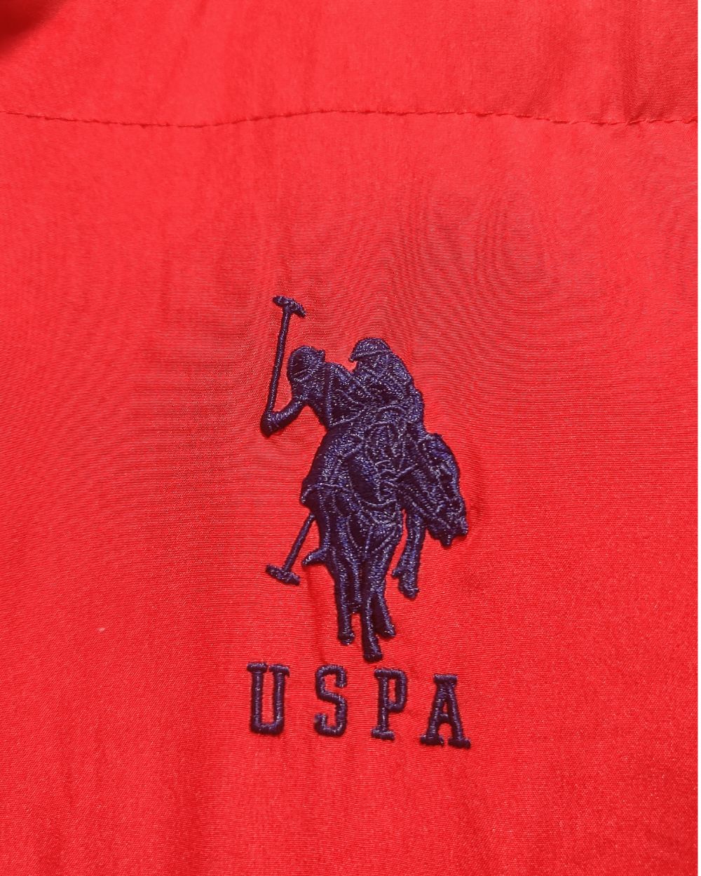 Polo U.S. Assn Red Vest Puffer Jacket For Men X Large