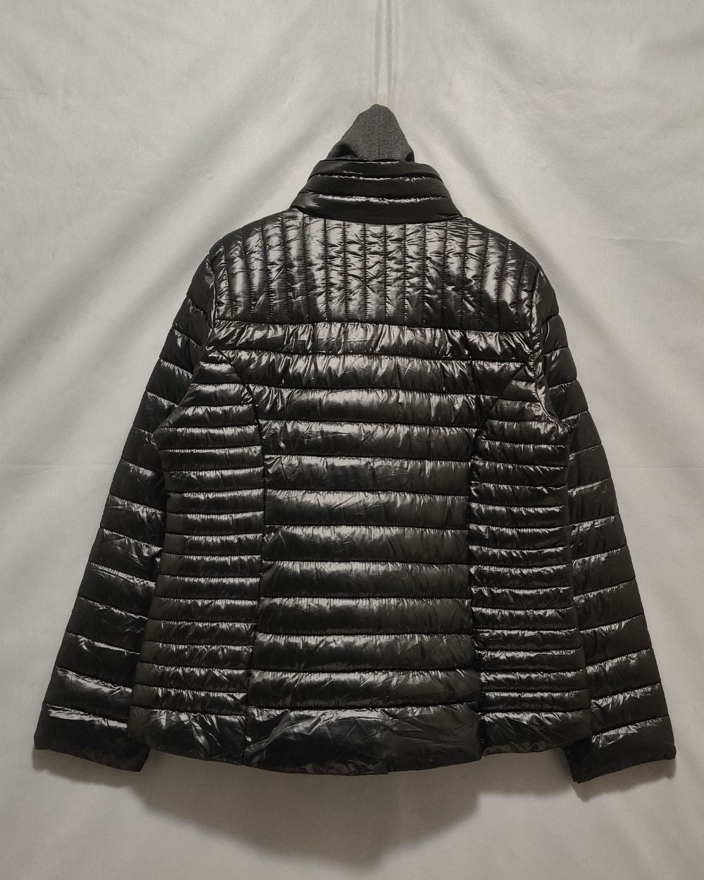 Guess Black For Women Puffer Hood Jacket Medium