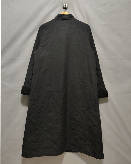 Preloved Labels Black Coat For Women X Large