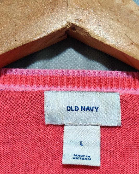 Old Navy Pink For Women Sweater Large