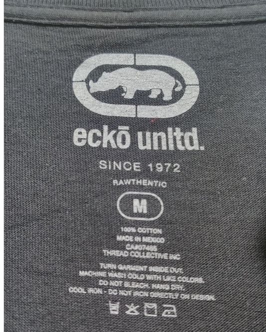 Ecko Unltd Gray T Shirt For Men Small