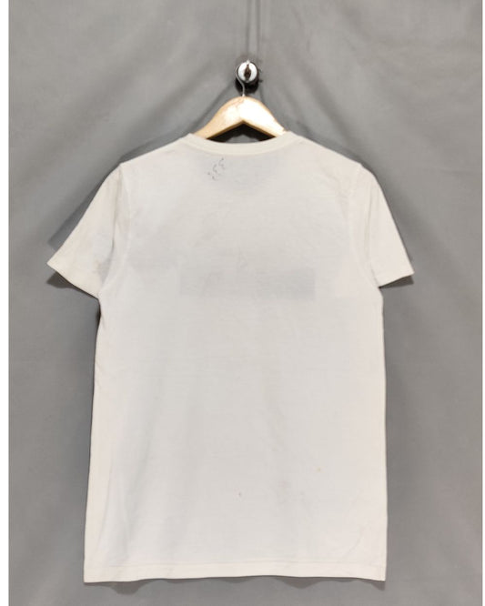 Reebok White T Shirt For Men Medium