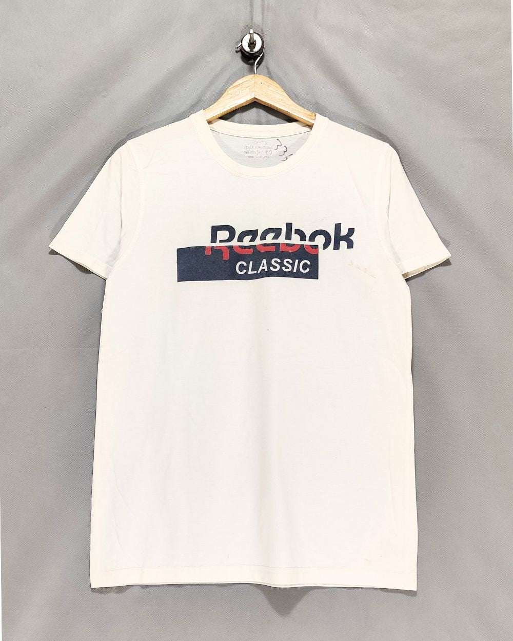 Reebok White T Shirt For Men Medium