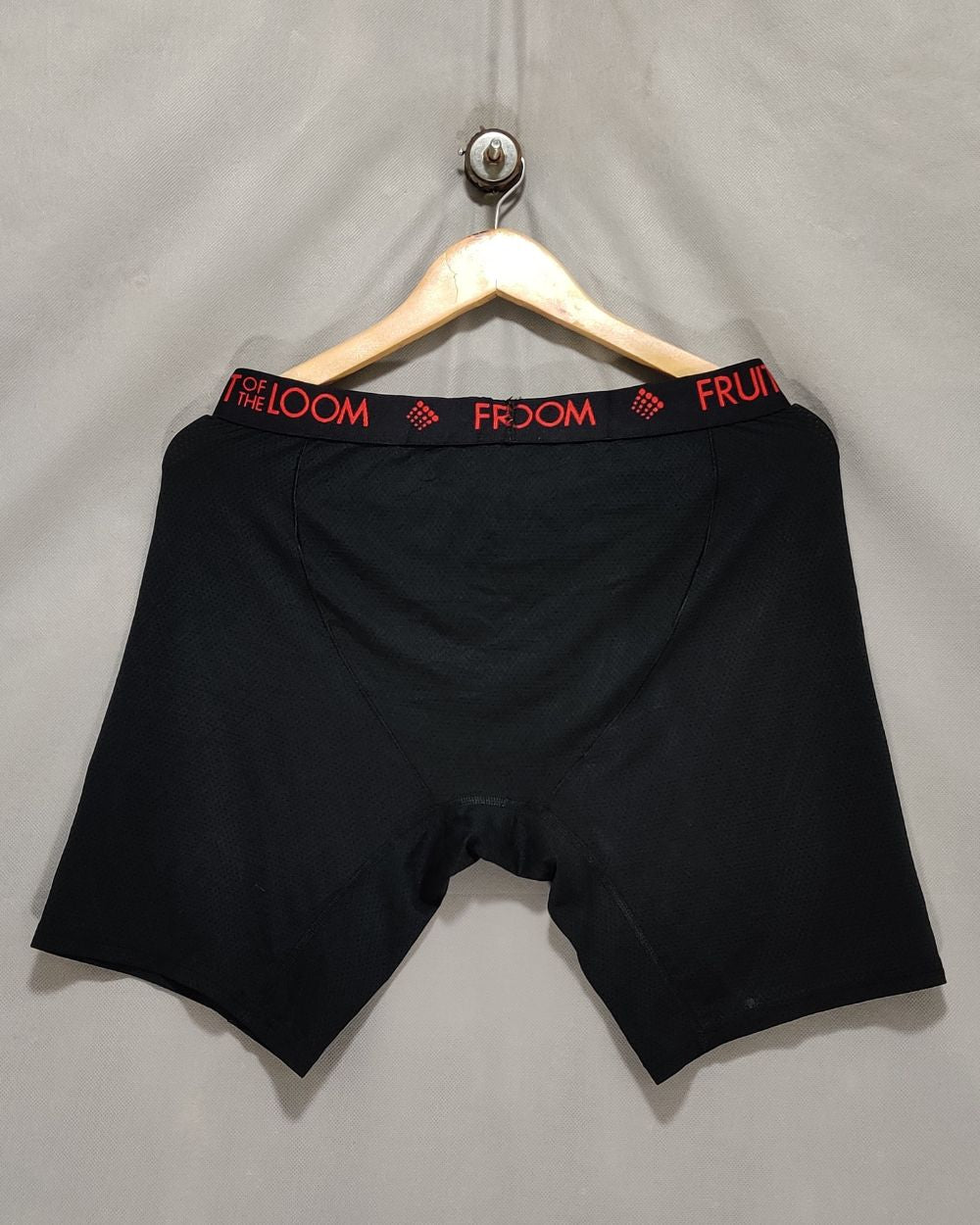 Fruit Of The Loom Black Boxer Underwear For Men X Large