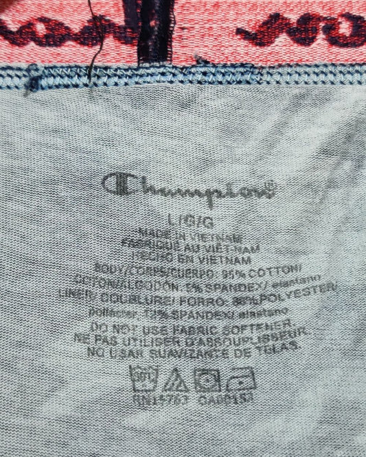 Champion Gray Boxer Underwear For Men Large