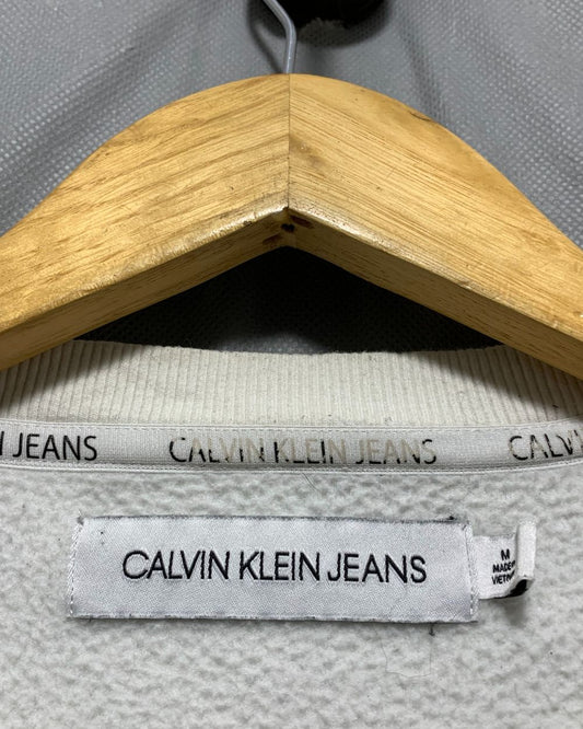 Calvin Klein White For Men Sweatshirt M