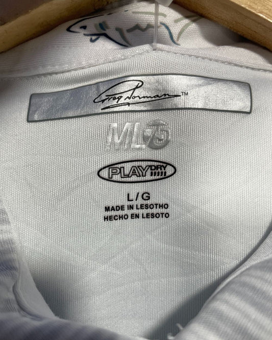 Greg Norman For Men Polo T Shirt Large