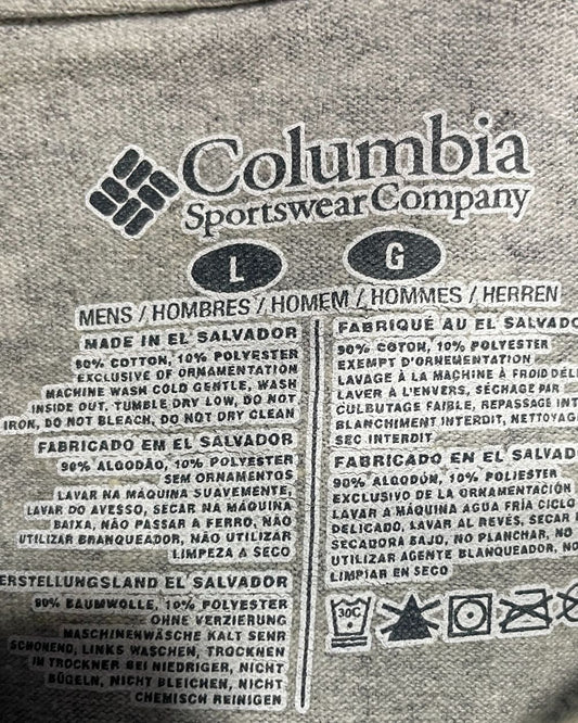 Columbia For Men Cotton T Shirt Large