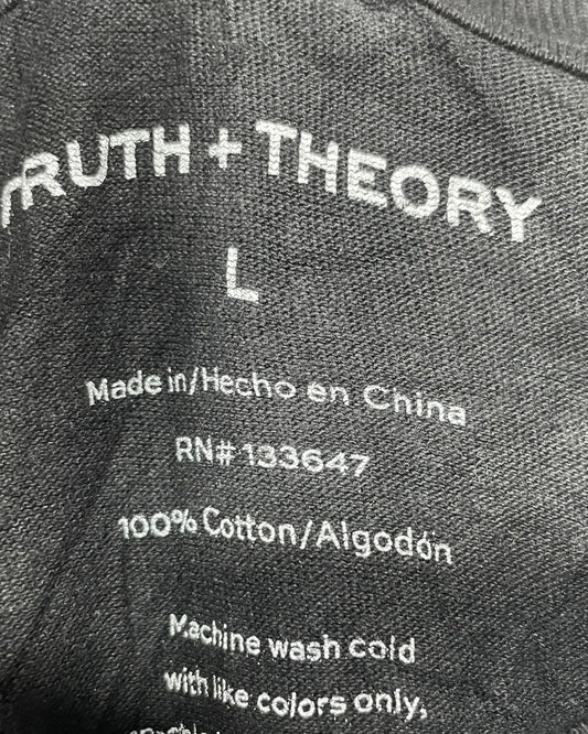 Truth + Theory For Men Cotton T Shirt Large