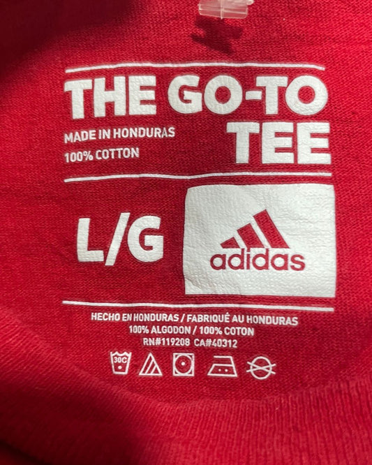 Adidas For Men Cotton T Shirt Large