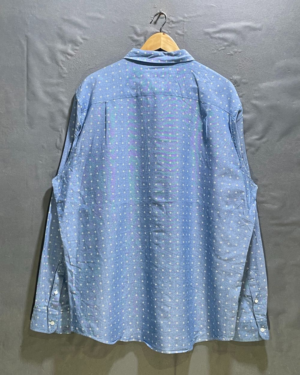 American Eagle Blue Cotton Shirt For Men XXL | Preloved Labels
