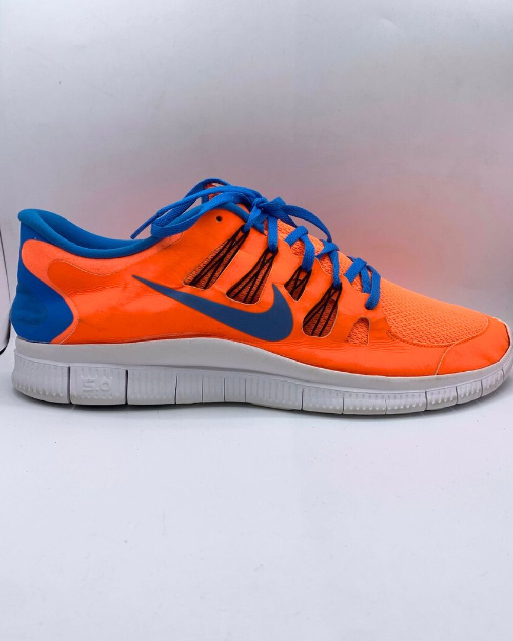 Nike free 5.0 Original Brand Sports Orange Running Shoes For Men