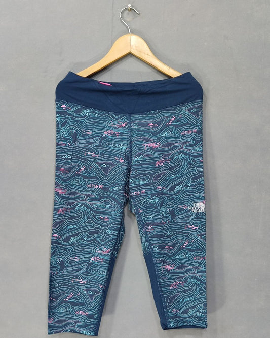 The North Face Branded Original Sports Stretch Gym Short Tights For Women