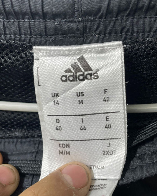 Adidas Black Polyester Jersey Winter Trouser For Women L