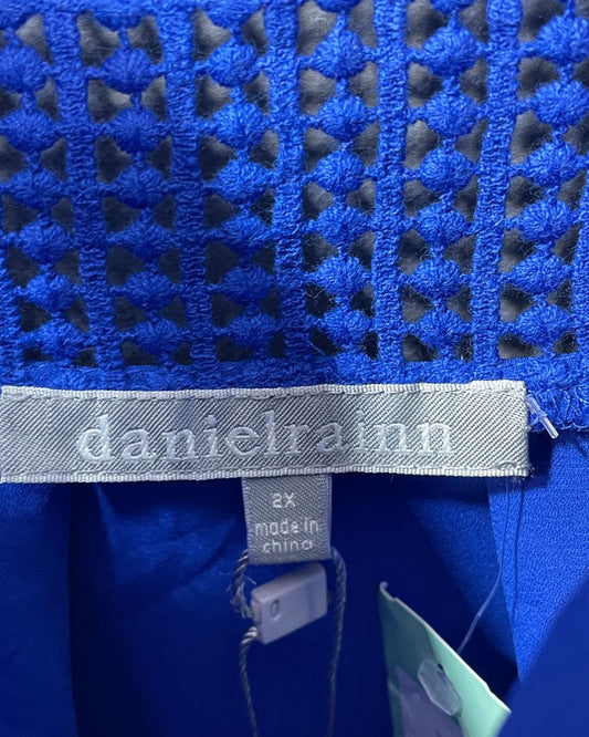 Danielrainn Blue Branded Original Cotton For Women Tops XX Large