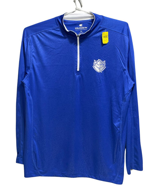 Colosseum Blue Polyester Sport Polo T Shirt For Men X Large