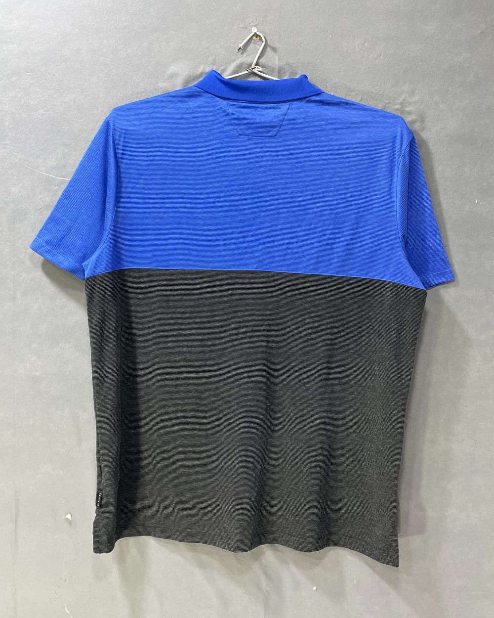 Nike Dri-Fit Blue Polyester Sport Polo T Shirt For Men XX Large