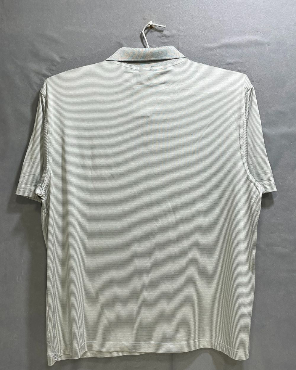 Wrangler Grey Polyester Jersey Sport Polo T Shirt For Men Large