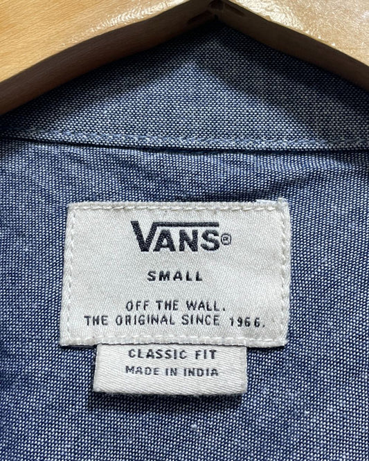 Vans Blue Cotton Shirt For Men S | Preloved Labels