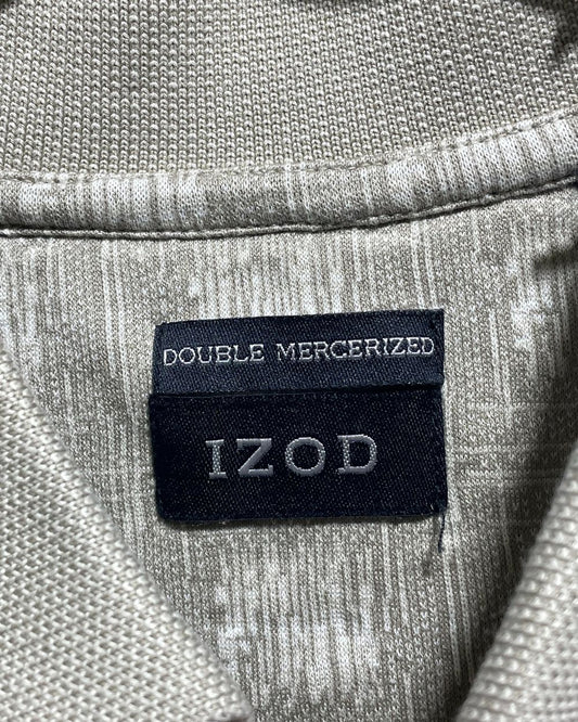 Izod Cream Polo T Shirt For Men L | Preloved Labels