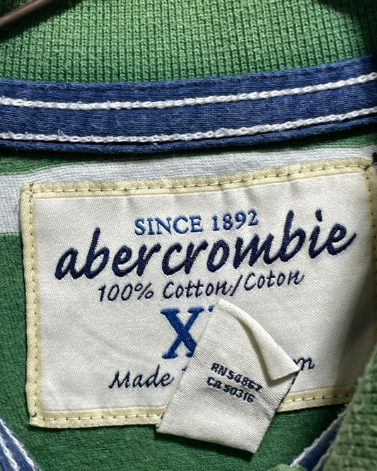 Abercrombie Green Polo T Shirt For Men X Large | Preloved Labels
