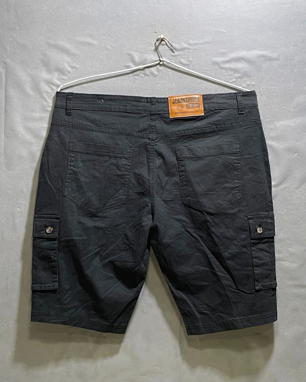Jeanstation Black Parachute Short For Men XL | Preloved Labels