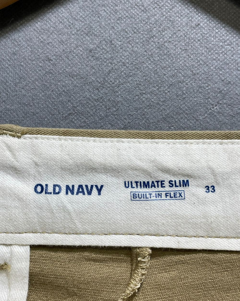 Old Navy Khaki Cotton Short For Men M | Preloved Labels