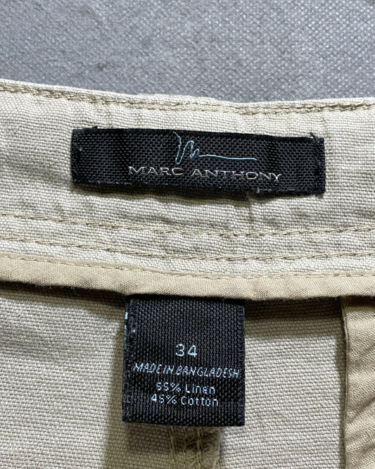 Marc Anthony Cream Cotton Short For Men M | Preloved Labels