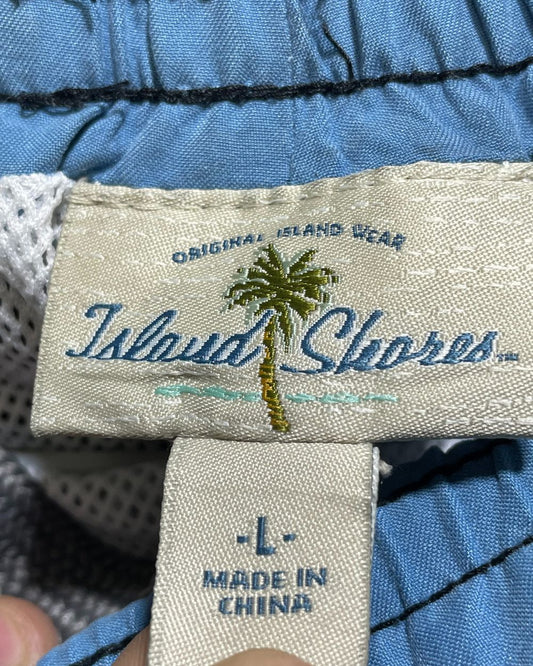 Island Spares Black Parachute Short For Men L | Preloved Labels