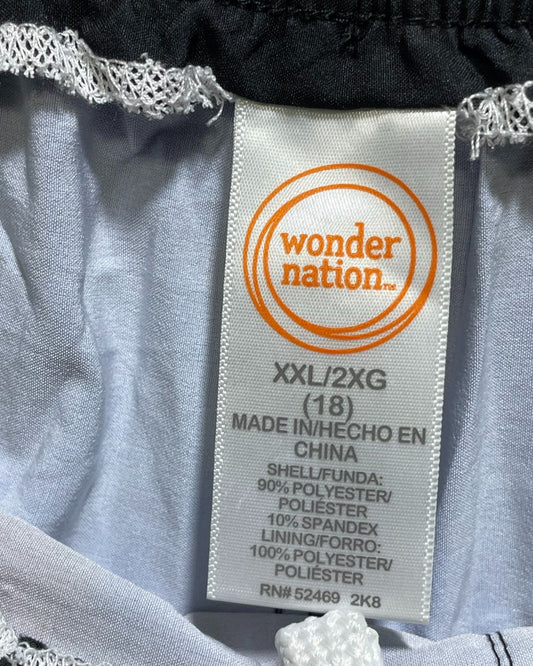 Wonder Nation 3D Print Parachute Short For Men XXL | Preloved Labels