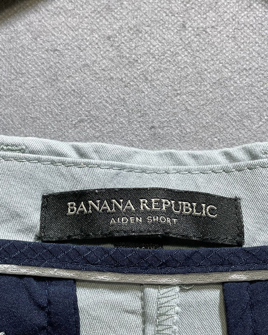 Banana Republic Gray Cotton Short For Men M | Preloved Labels