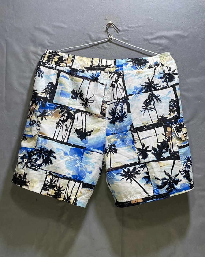 Caribbean Joe Blue Parachute Short For Men L | Preloved Labels